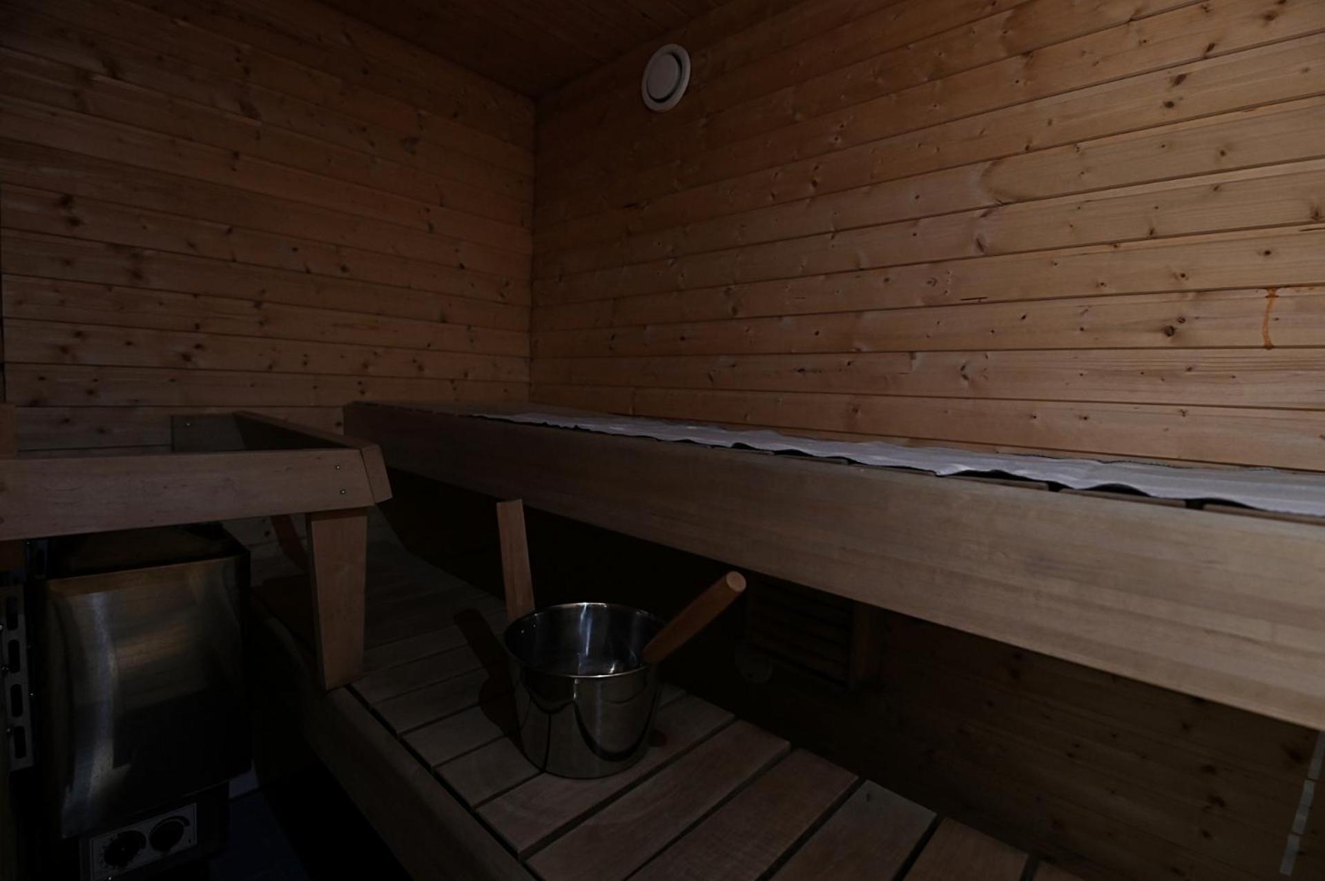 Classic Log Cabin Ski-In Ski-Out Levi Rom bilde