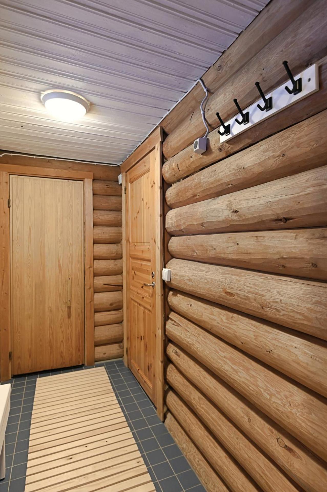 Classic Log Cabin Ski-In Ski-Out Levi Rom bilde