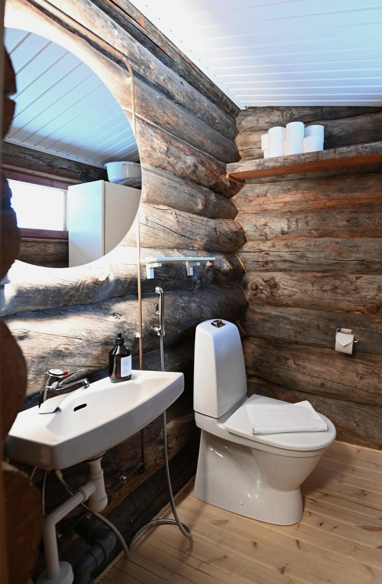 Classic Log Cabin Ski-In Ski-Out Levi Eksteriør bilde