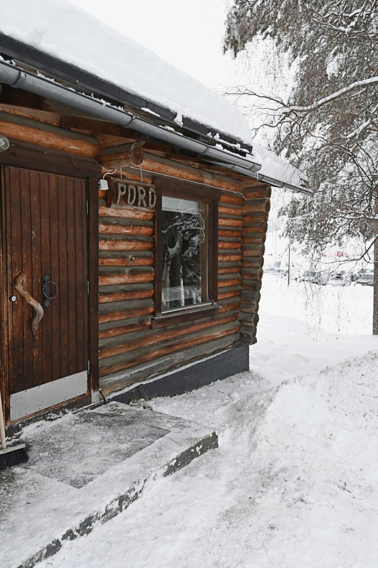 Classic Log Cabin Ski-In Ski-Out Levi Eksteriør bilde
