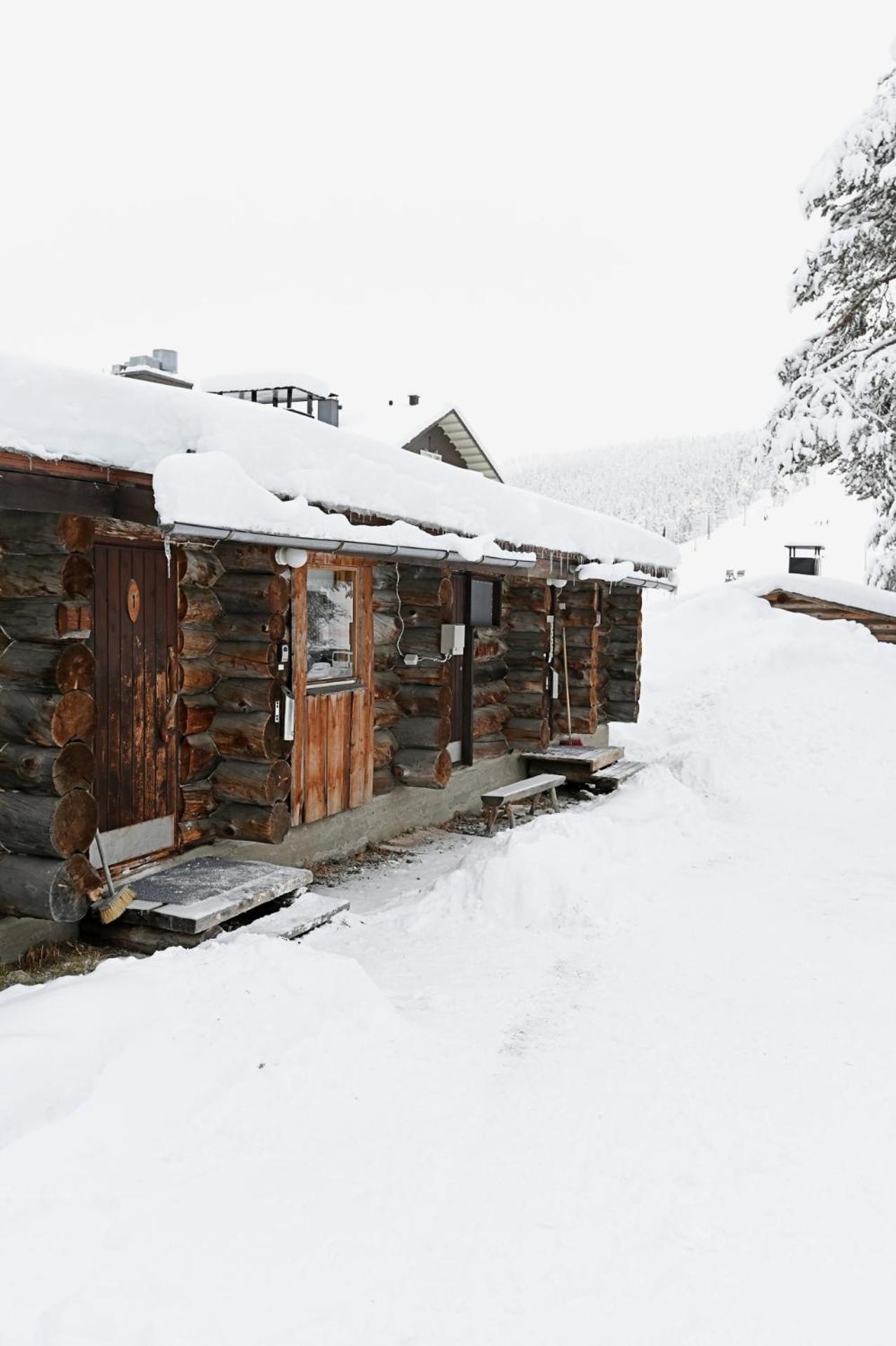 Classic Log Cabin Ski-In Ski-Out Levi Eksteriør bilde