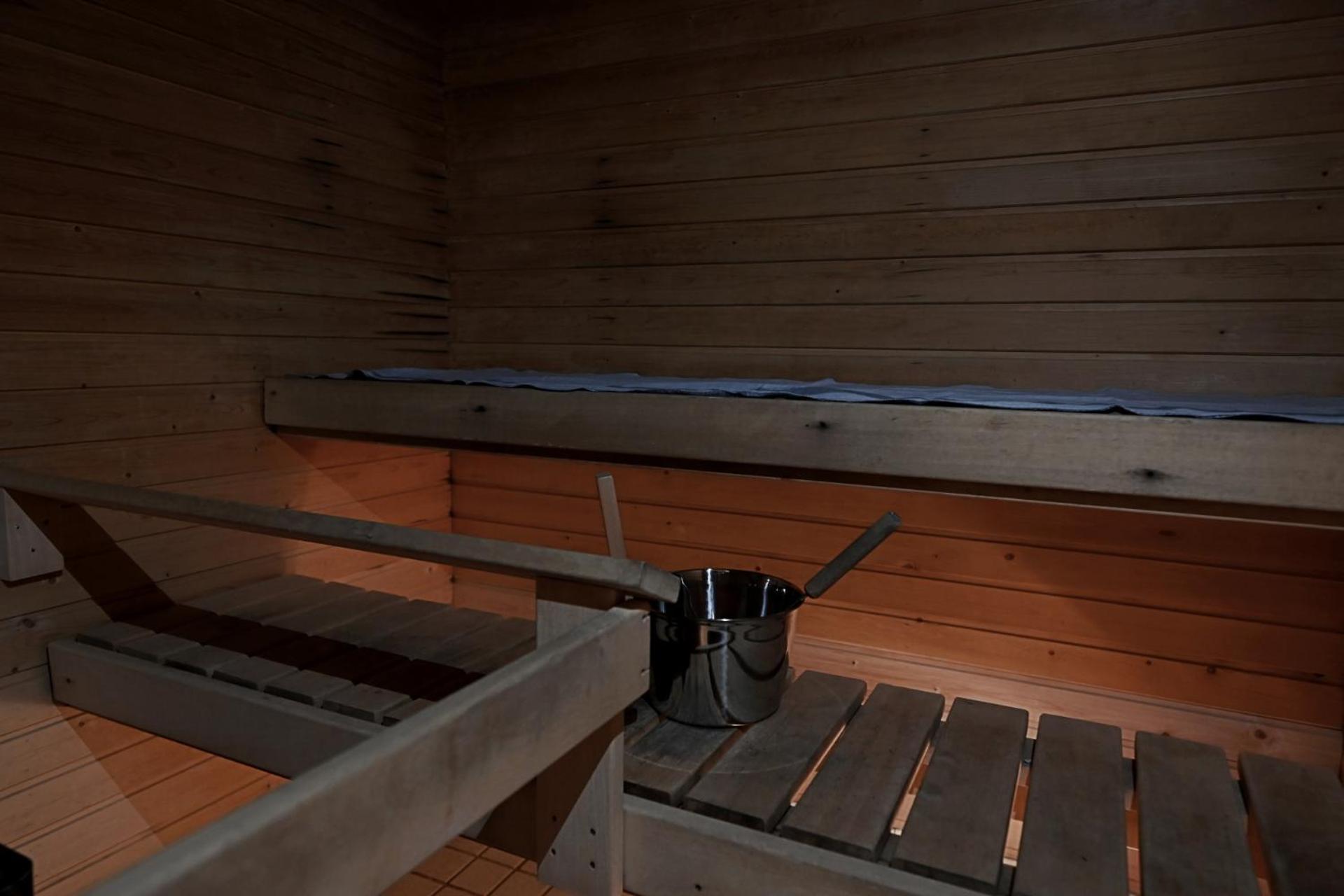 Classic Log Cabin Ski-In Ski-Out Levi Rom bilde