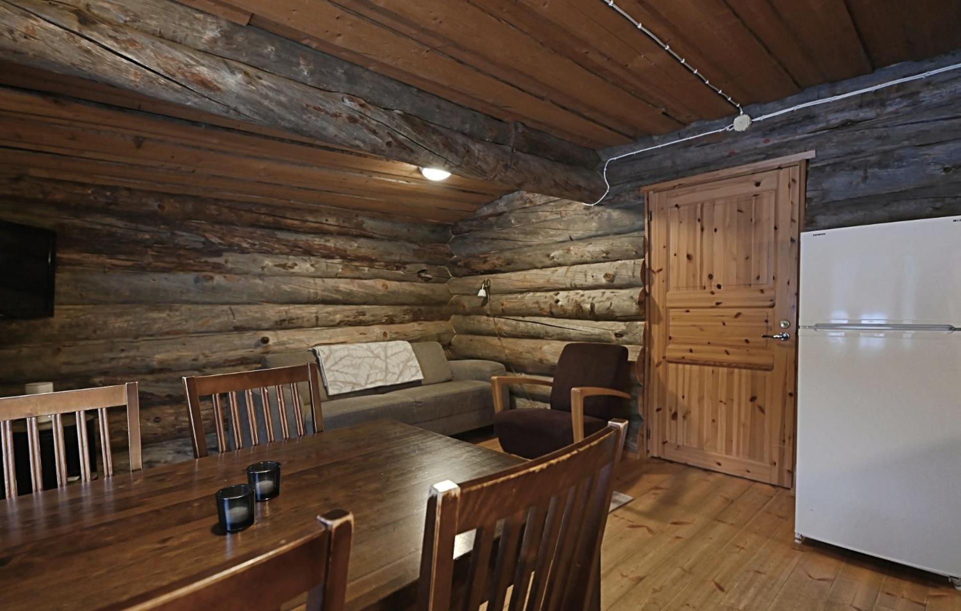 Classic Log Cabin Ski-In Ski-Out Levi Rom bilde